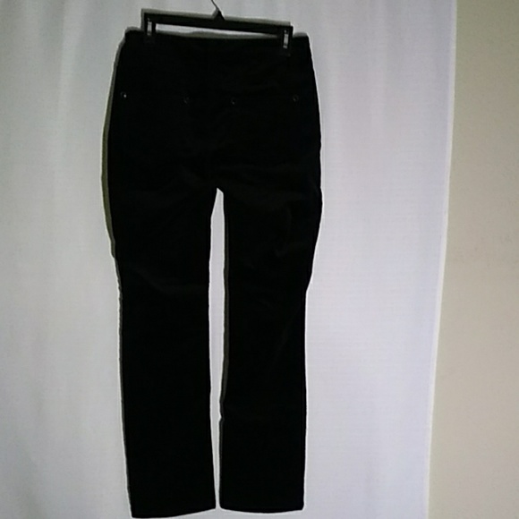 Reba Black Velvet Women Jeans - Picture 6 of 8